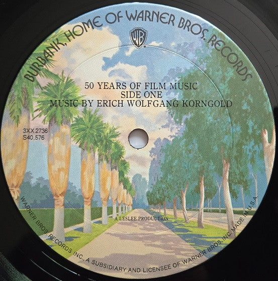 Various : 50 Years Of Film Music (3xLP, Comp + Box)