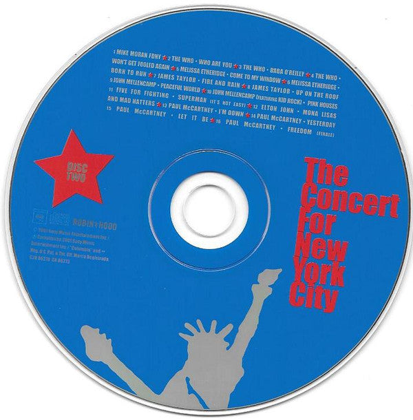 Various : The Concert For New York City (2xCD, Album)