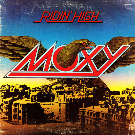 Moxy (2) : Ridin' High (LP, Album, San)