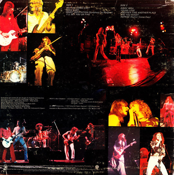 Moxy (2) : Ridin' High (LP, Album, San)