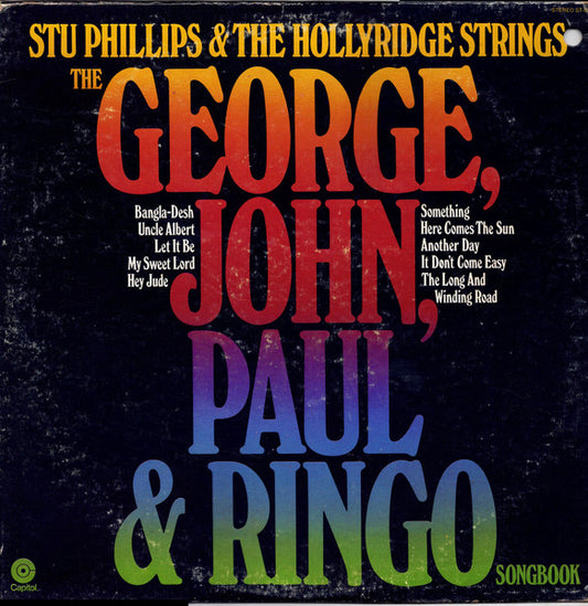 Stu Phillips, The Hollyridge Strings : The George, John, Paul & Ringo Songbook (LP, Album, Jac)