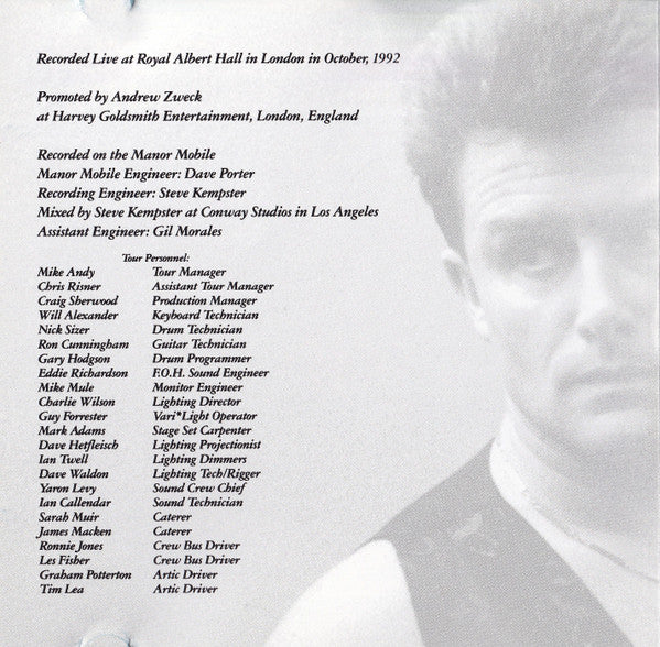 Emerson, Lake & Palmer : Live At The Royal Albert Hall (CD, Album)