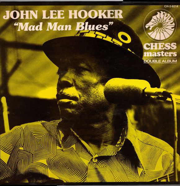 John Lee Hooker : Mad Man Blues (2xLP, Comp, RE, Glo)