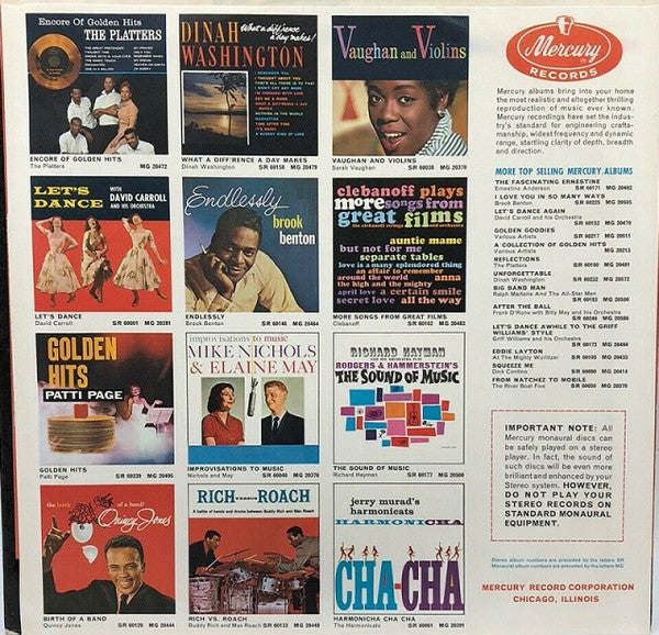 The Platters : Life Is Just A Bowl Of Cherries! (LP, Album, Mono)