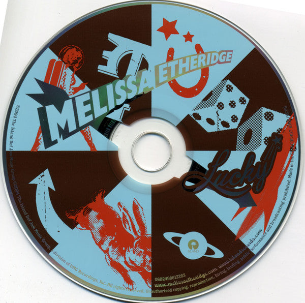 Melissa Etheridge : Lucky (CD, Album)