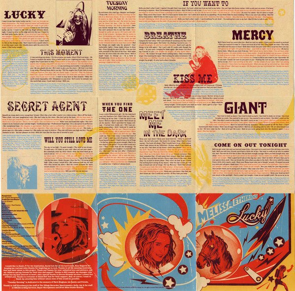 Melissa Etheridge : Lucky (CD, Album)