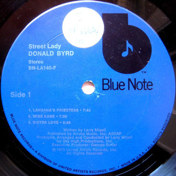 Donald Byrd : Street Lady (LP, Album, Ter)
