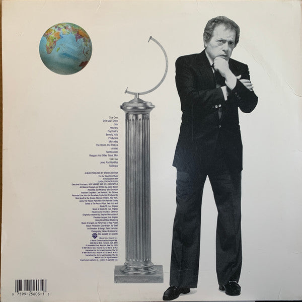 Jackie Mason : The World According To Me! (LP, All)