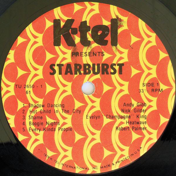 Various : Starburst (2xLP, Comp, 61 )