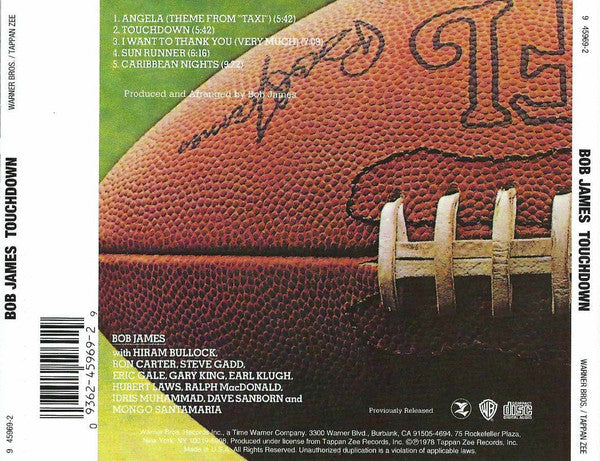 Bob James : Touchdown (CD, Album, RE, Spe)
