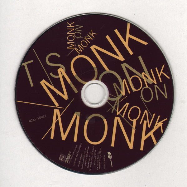 T S Monk* : Monk On Monk (CD, Album, Enh)