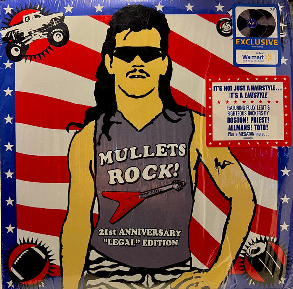 Various : Mullets Rock (LP, Comp, 21s)
