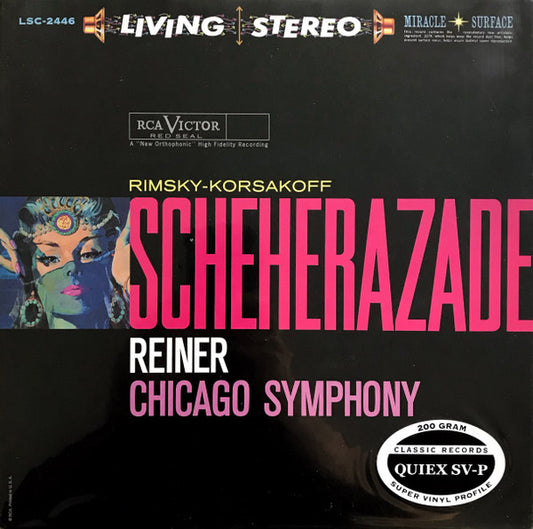 Rimsky-Korsakoff* / Reiner*, Chicago Symphony* : Scheherazade (LP, Album, RE, 200)