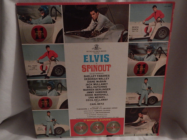 Elvis* : Spinout (LP, Album, RE)