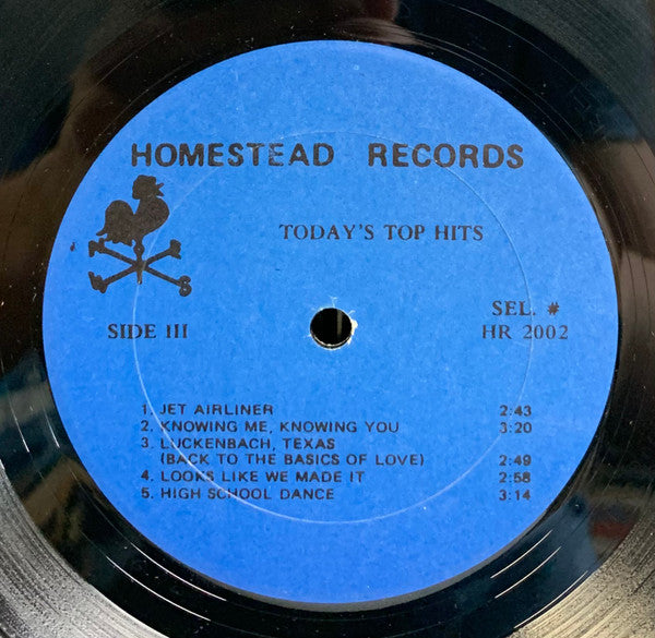 The Homesteaders (2) : Today's Top Hits Featuring Telephone Man (2xLP, Album)