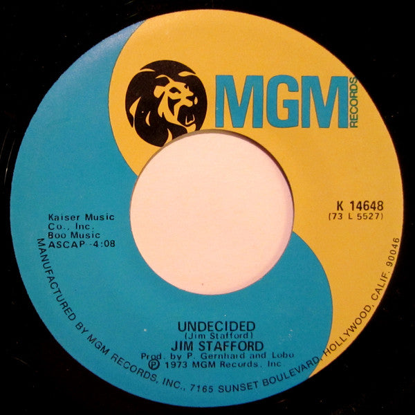 Jim Stafford : Spiders & Snakes (7")