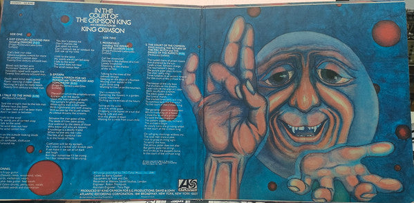 King Crimson : In The Court Of The Crimson King (LP, Album, RE, RP, RI )