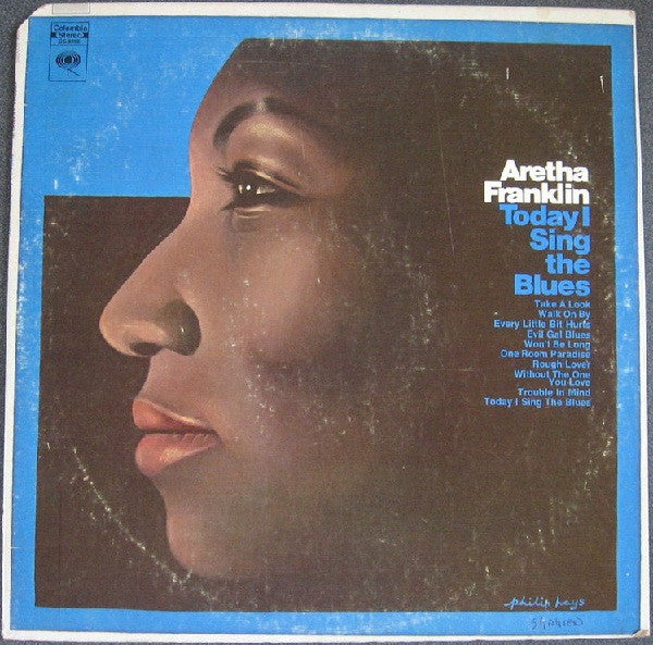 Aretha Franklin : Today I Sing The Blues (LP, Comp)