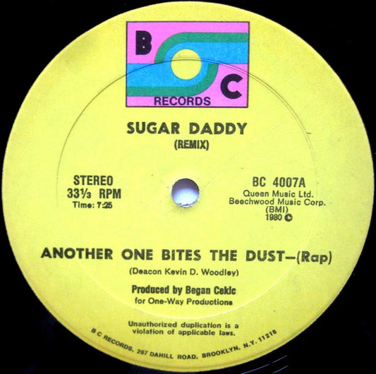 Sugar Daddy (2) : Another One Bites The Dust (12")