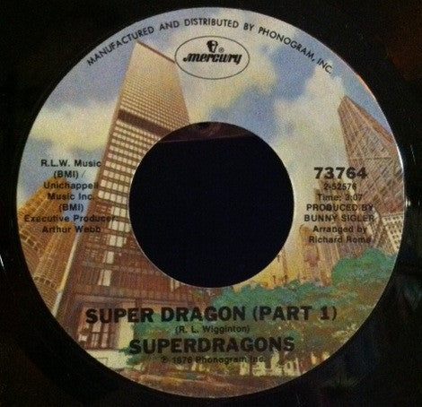 Superdragons : Super Dragon (7")