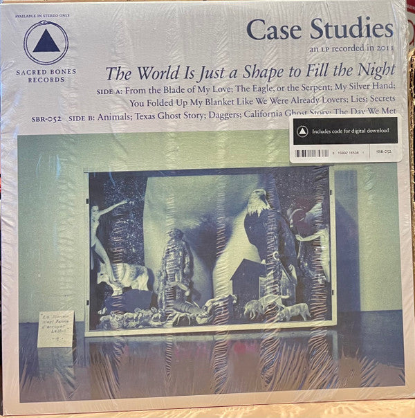 Case Studies : The World Is Just A Shape To Fill The Night (LP)