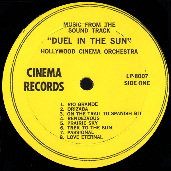The Hollywood Cinema Orchestra : Duel In The Sun And Forever Amber (LP, Album)
