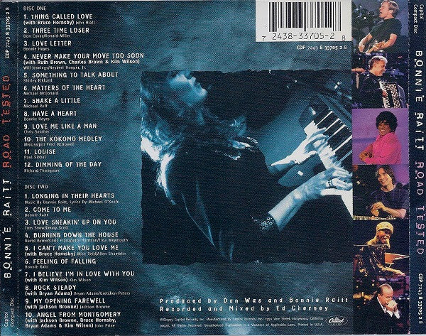 Bonnie Raitt : Road Tested (2xCD, Album, EMI)