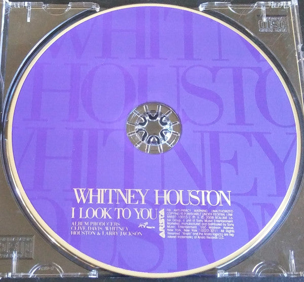 Whitney Houston : I Look To You (CD, Album)