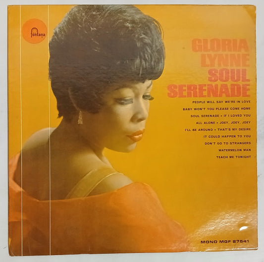 Gloria Lynne : Soul Serenade (LP, Album, Mono)