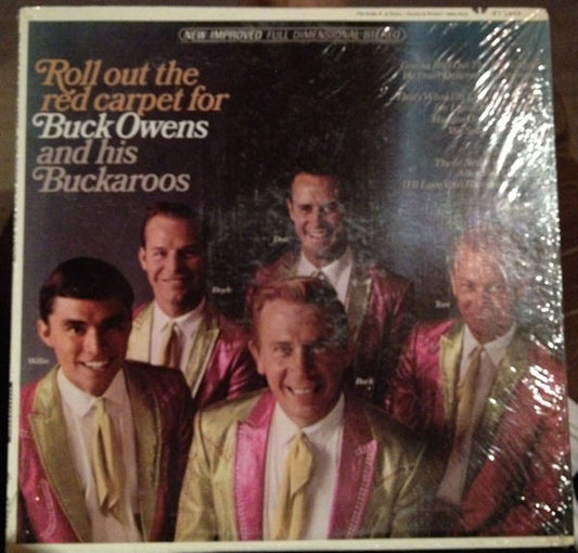 Buck Owens And His Buckaroos : Roll Out The Red Carpet (LP, Album, Jac)