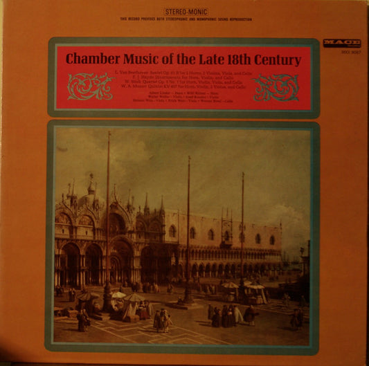 Various : Chamber Music Of The Late 18th Century (LP)