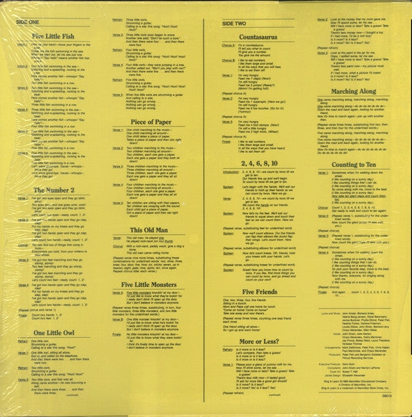 Various : Counting And Numbers (LP)