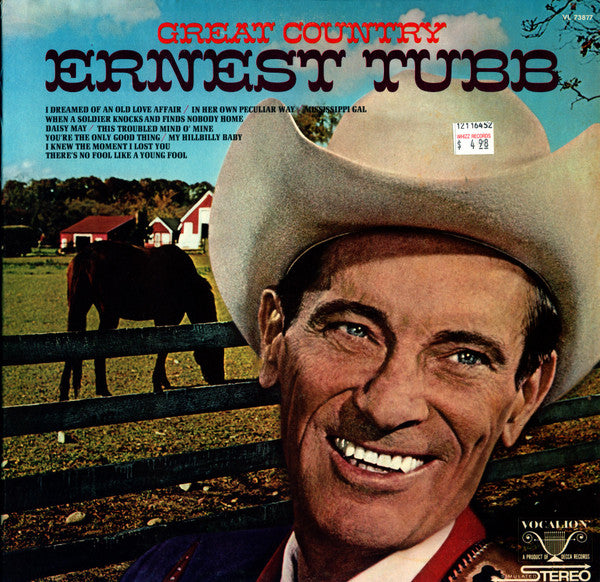 Ernest Tubb : Great Country (LP, Album)