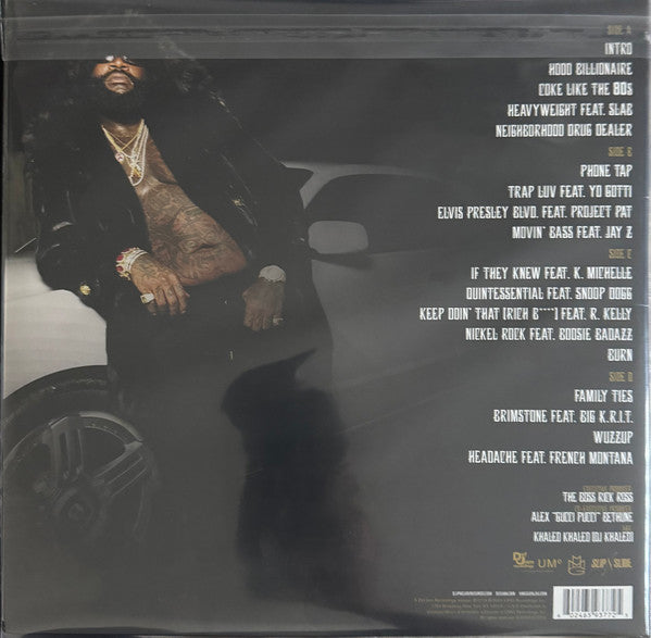 Rick Ro$$* : Hood Billionaire  (LP, Album, Dlx, Ltd, RE, Red)