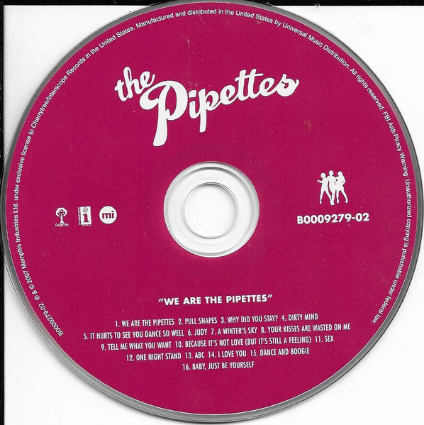 The Pipettes : We Are The Pipettes (CD, Album)