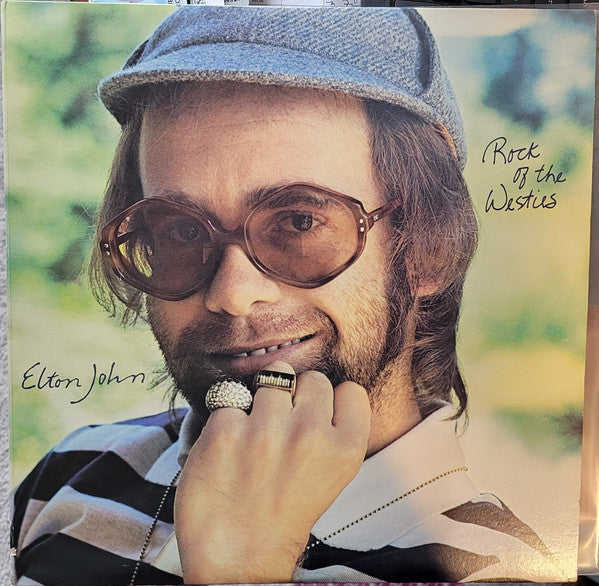 Elton John : Rock Of The Westies (LP, Album, Pin)
