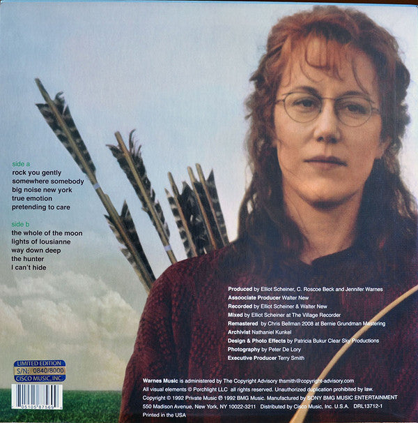 Jennifer Warnes : The Hunter (LP, Album, Ltd, Num, RE, RM)
