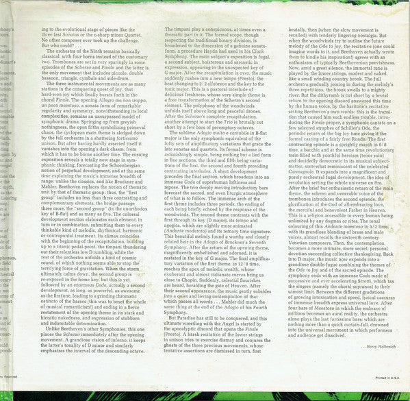Beethoven*, Leopold Stokowski Conducting London Symphony Orchestra And Chorus* : Symphony No. 9 ("Choral") (LP, Gat)