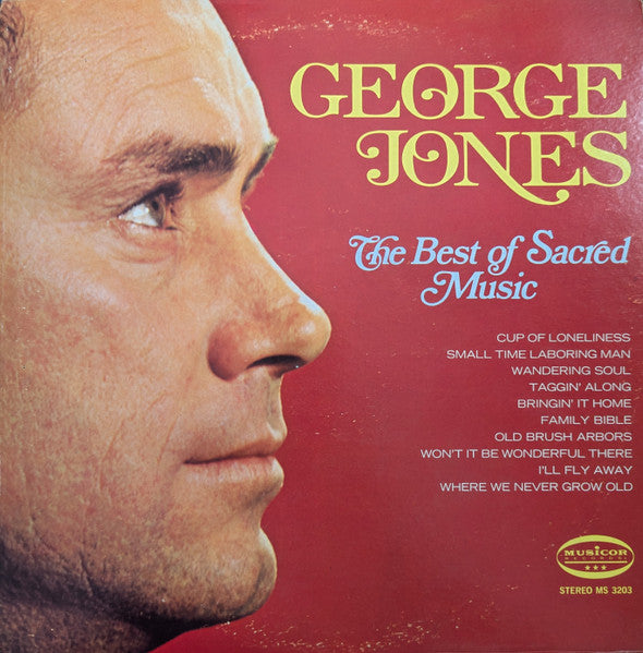 George Jones (2) : The Best Of Sacred Music (LP, Comp, RP)