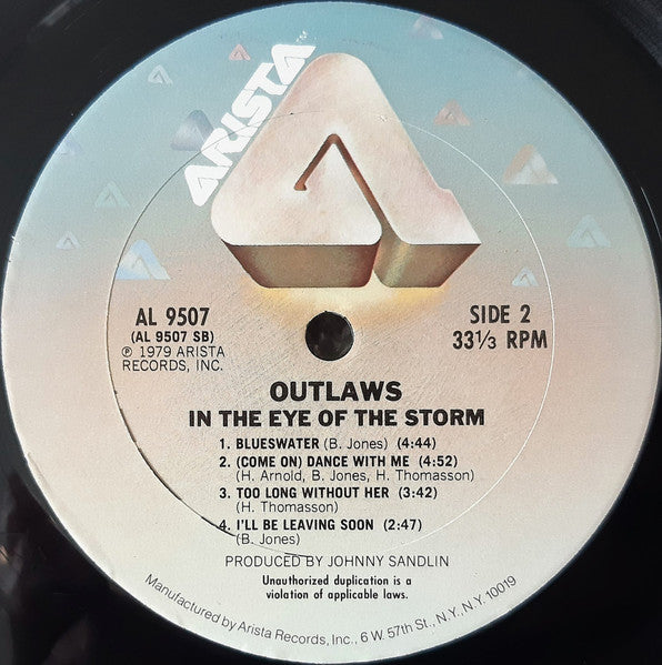 Outlaws : In The Eye Of The Storm (LP, Album, Ter)