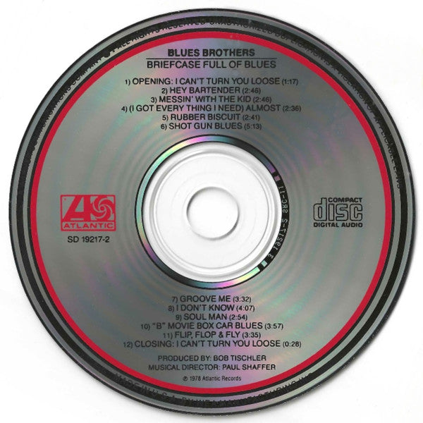 Blues Brothers* : Briefcase Full Of Blues (CD, Album, RE, RP)