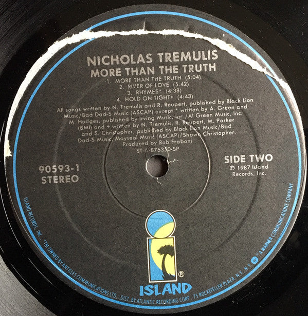 Nicholas Tremulis : More Than The Truth (LP, Album)