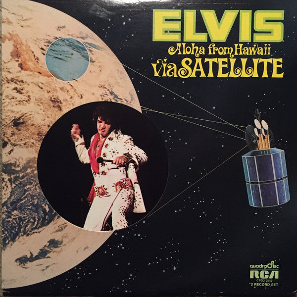 Elvis* : Aloha From Hawaii Via Satellite (2xLP, Album, Quad, Ora)