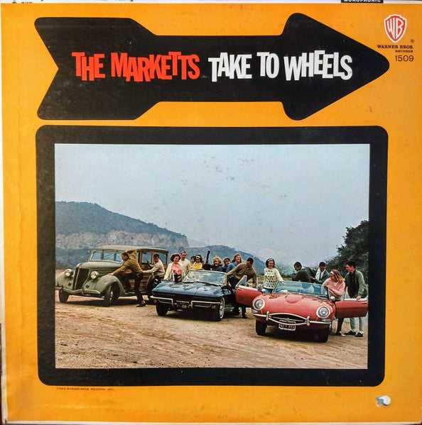 The Marketts : The Marketts Take To Wheels (LP, Album, Mono)