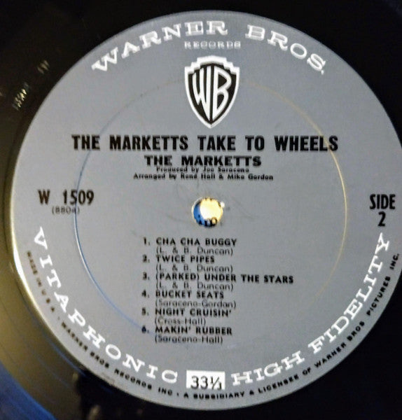 The Marketts : The Marketts Take To Wheels (LP, Album, Mono)
