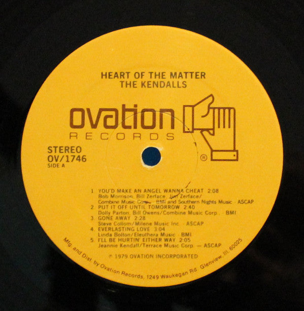 The Kendalls : Heart Of The Matter (LP, Album)