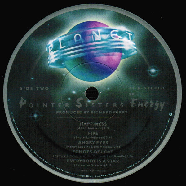 Pointer Sisters : Energy (LP, Album, SRC)