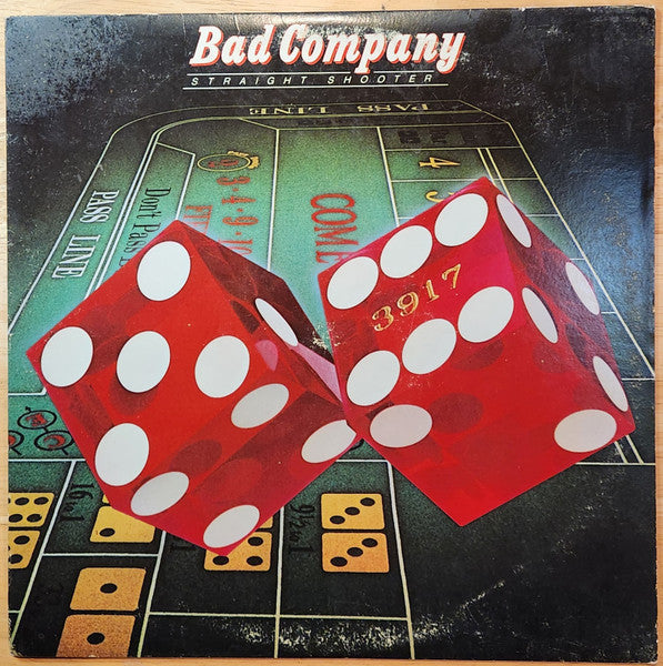 Bad Company (3) : Straight Shooter (LP, Album, Club, Ter)