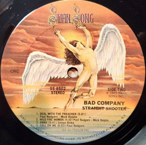 Bad Company (3) : Straight Shooter (LP, Album, Club, Ter)