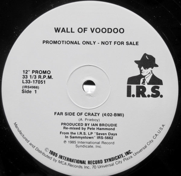 Wall Of Voodoo : Far Side Of Crazy (12", Single, Promo)